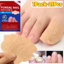 NailFix Pro - Parches para hongos en uñas de pies - 21 parches